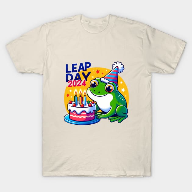 Leap Day T-Shirt by BukovskyART